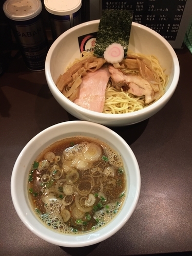 「鯛焼干しつけそば  900円」@おおぜき中華そば店の写真