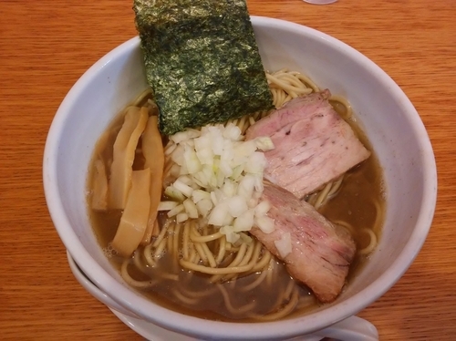 「煮干そば」@煮干そば とみ田の写真