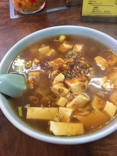 「マーボーラーメン 700円」@長崎チャンポン 丸富の写真