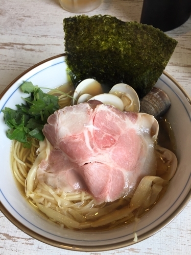 「蛤そば」@中華そば 四つ葉の写真