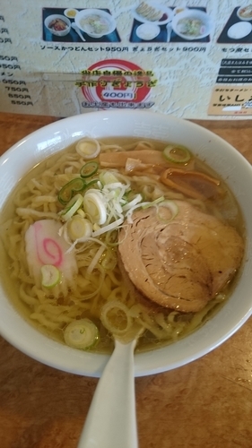 「塩ラーメン 550円」@佐野青竹手打ちラーメン いしかりの写真