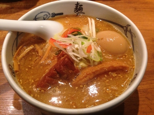 「味噌武蔵ら〜麺」@創始麺屋武蔵の写真
