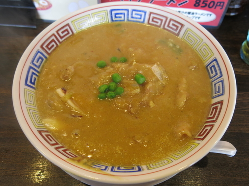 「カレーラーメン(味噌バージョン)：880円」@ラーメン銀次 西新井店の写真