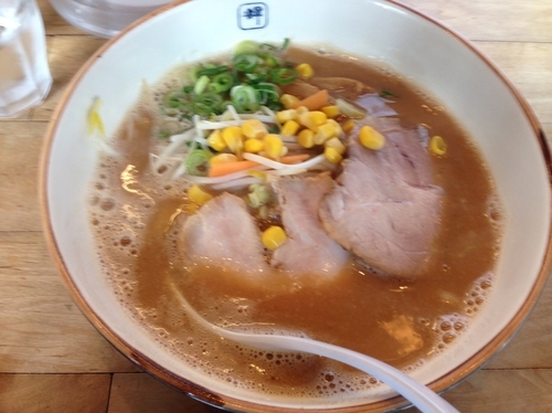 「味噌ラーメン」@麺や 輝 大阪本店の写真