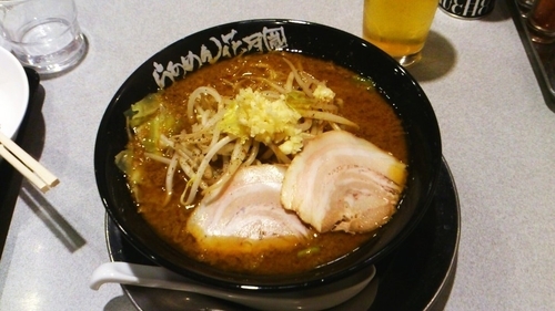 「ブラックモンスター_740円」@らあめん花月嵐 東高円寺店の写真