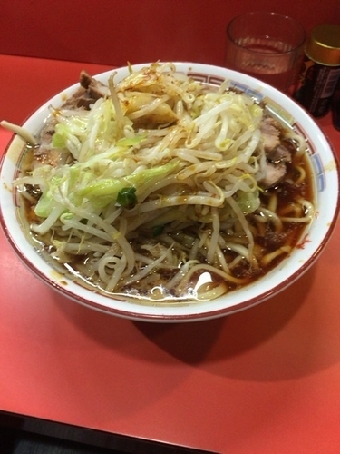 「豚入りラーメン」@ラーメン二郎 仙川店の写真