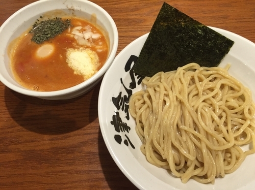 「味玉トマトつけ麺」@つけ麺津気屋 武蔵浦和の写真