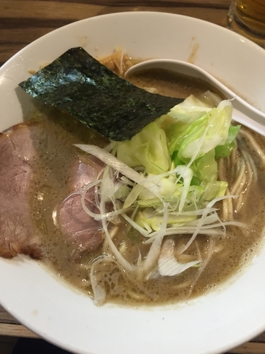 「濃厚ど煮干らーめん」@つけめん油そば 五丁目煮干しの写真