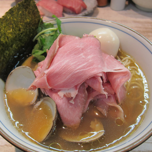 「特製蛤そば 1,050円」@中華そば 四つ葉の写真