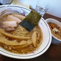 中華そば＋チャーシューライス