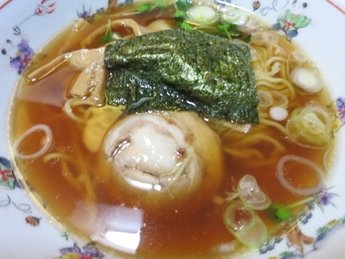 「醤油ラーメン　　530円」@大谷田温泉 明神の湯 食事処の写真