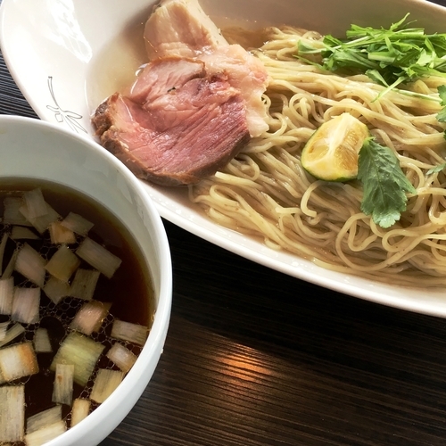 「【限定】醤油つけ麺」@らぁめん屋 カネキッチンの写真