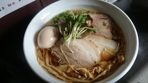 「特製醤油麺」@らぁめん こはくの写真