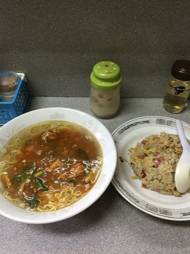 「スタミナラーメン＋炒飯」@娘々 与野店の写真