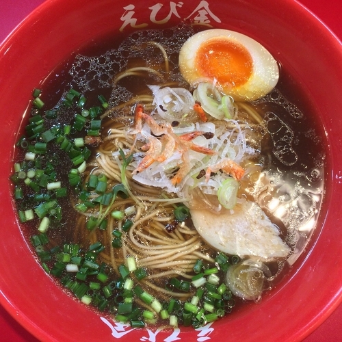 「海老そば￥780円」@海老そば専門店 築地 えび金の写真