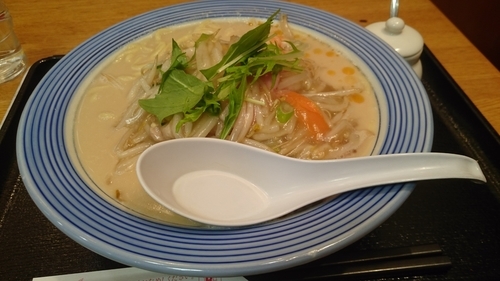 「あんかけチャンポン(５００円)」@長崎ちゃんぽん リンガーハット 五反田東口店の写真