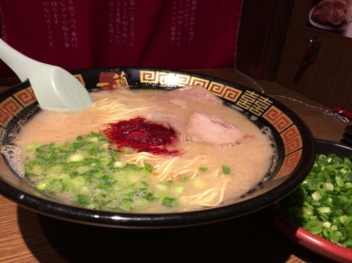 「ラーメン　替玉×1」@一蘭 千葉店(C-one内)の写真