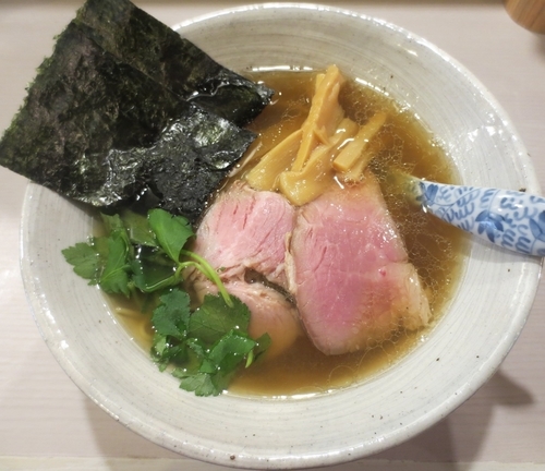 「醤油そば　750円」@麺処 きなりの写真