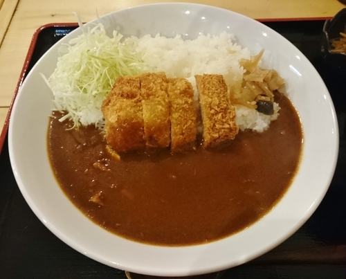 「鮪かつカレーライス 680円」@浅草 なかやの写真