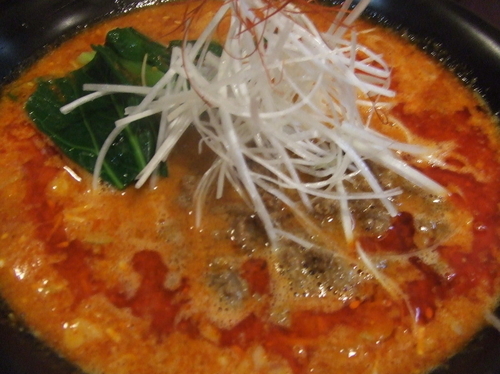 「激辛特製担々麺　８００円」@まえたんの写真