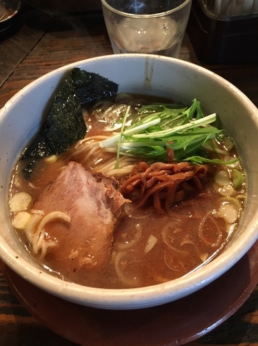 「正油そば  700円」@秋刀魚中華そば 生粋の写真