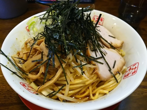 「まぜそば 大盛り」@きまはち家 たすろう商店の写真