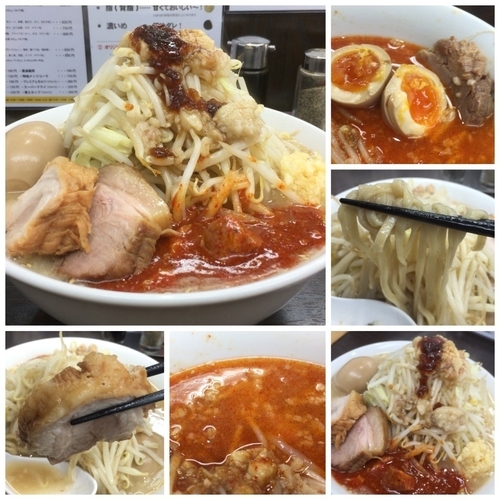 「辛ミートメン（塩） 850円 味玉100円」@ラーメンいつきの写真