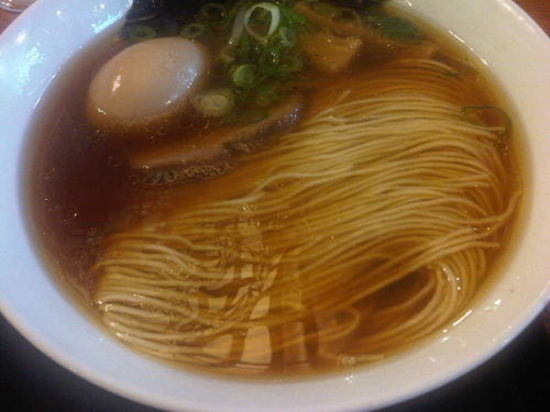 「味玉そば(780円)」@麺や食堂 本店の写真