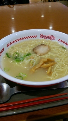 「らーめん(300円)」@スガキヤ 富士南イオン店の写真