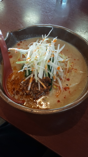 「信州味噌タンタン麺」@味噌屋庄助 仁戸名店の写真