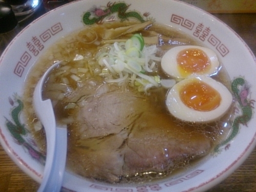 「味たま中華ソバ」@らあめん 寸八 総本店の写真