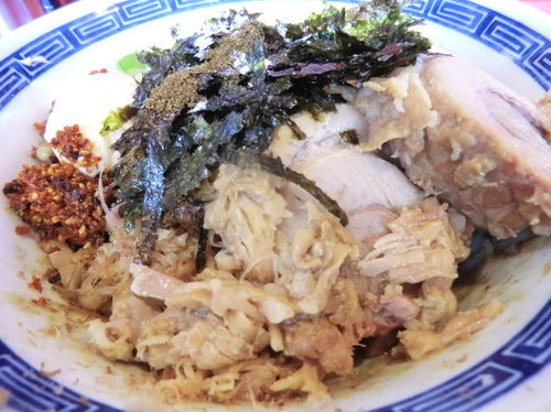 「たれそば アブラ以外全まし豚780円」@ジャンプの写真