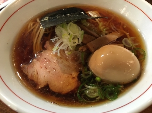 「濃厚魚出汁＋味玉」@喜元門 本店の写真