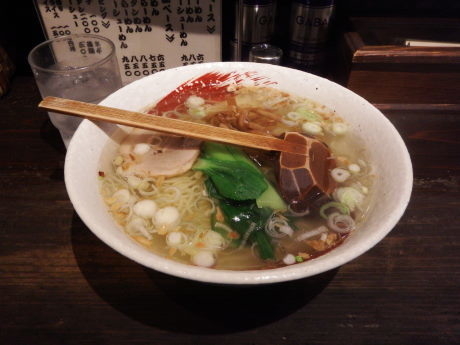 「塩らーめん」@らーめん 中々の写真