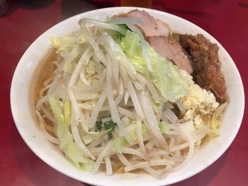「小ラーメン、ニンニク。」@ラーメン二郎 荻窪店の写真