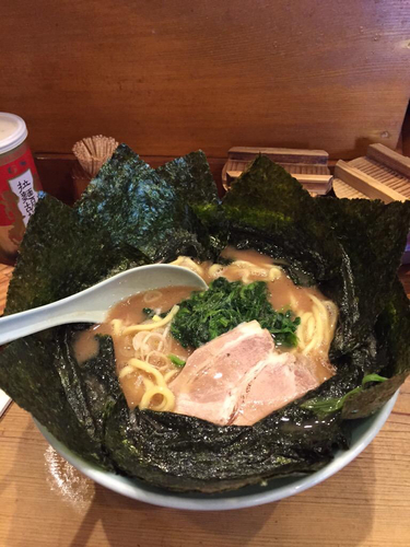 「のりラーメン」@横浜家系らーめん 家丸の写真