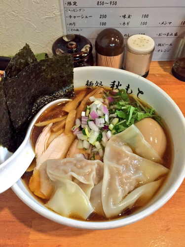 「特製しょうゆ」@麺処 秋もとの写真