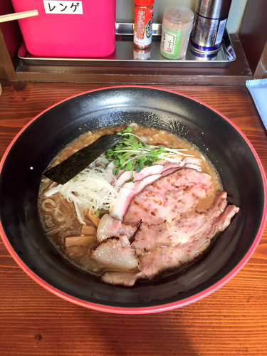 「中濃にぼし麺」@大八車の写真