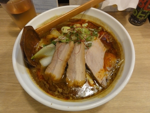 「カレー担々麺」@麺や 蓮と凜の写真