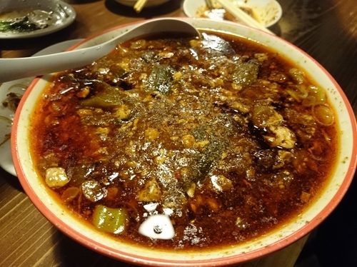 「【気まぐれ限定】麻婆麺750円＋その他いろいろ」@麺 酒 やまのの写真