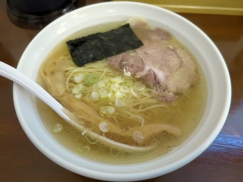 「塩ら～めん ６５０円」@地鶏らーめん しぶ家の写真