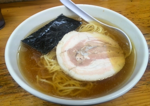 「正油あっさり 700円」@元祖一条流がんこ 十一代目の写真