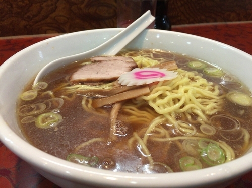 「中華そば　並　（600円）」@赤坂味一の写真