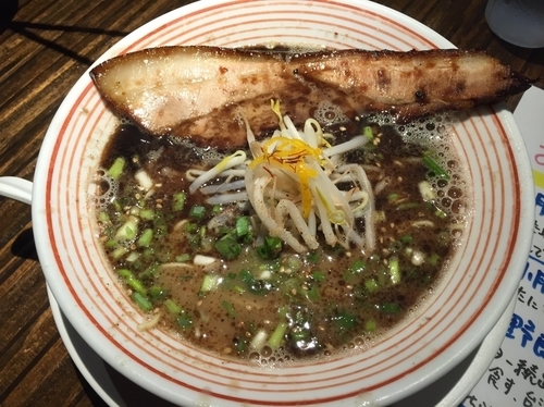 「魚介とんこつ」@ちゅるるちゅーら 小倉南区長行本店の写真