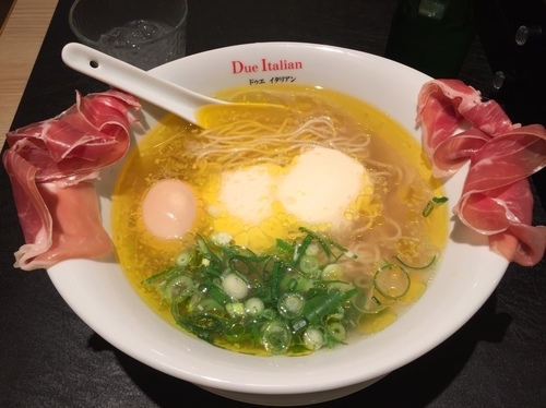 「フロマージュ」@黄金の塩らぁ麺 due Italian 横浜の写真