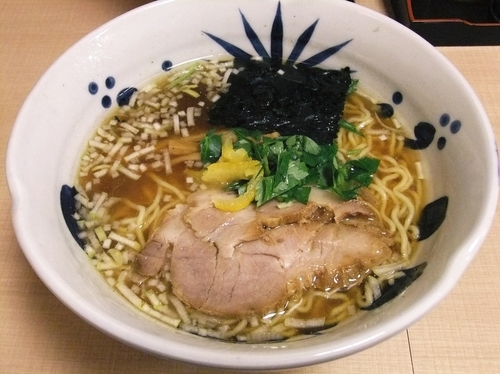 「らーめん（750円）」@与ろゐ屋の写真