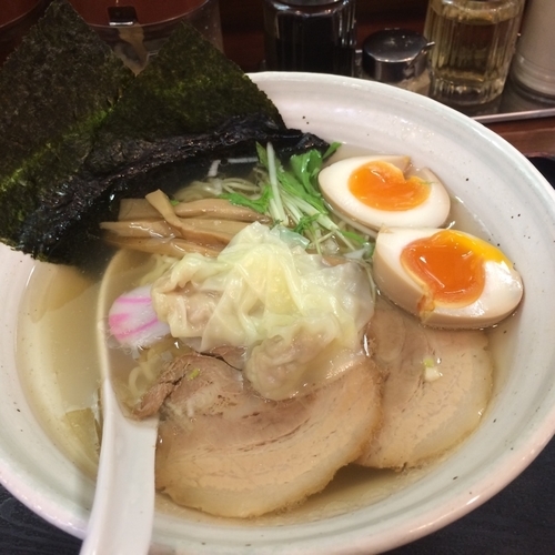 「特製塩ラーメン 950円」@汐屋 まる長 水天宮店の写真