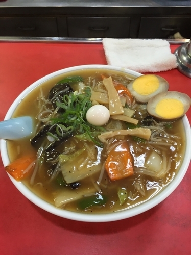 「八宝菜ラーメン」@元祖つけ麺大王 鮫洲店の写真