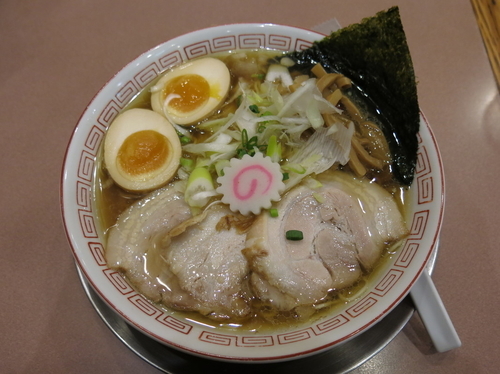 「特製中華そば：1050円＋消費税」@えびす亭の写真