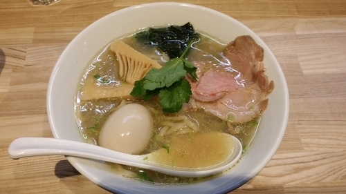 「味玉貝塩らーめん」@らーめん 改の写真